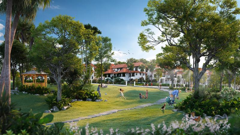 Phối cảnh biệt thự Sun Tropical Village - Dòng wellness second home tiên phong ở Nam Phú Quốc