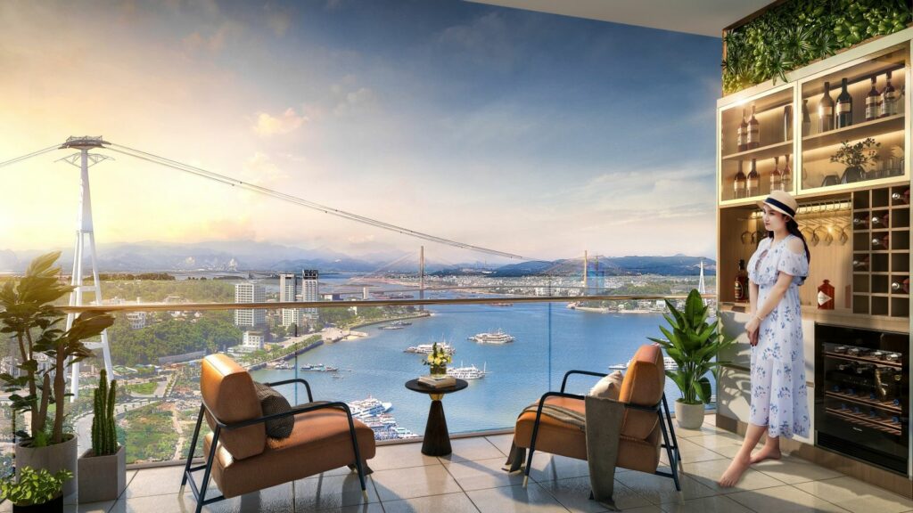 Riêng một tầm nhìn độc bản của dòng căn hộ The Platinum tại Sun Marina Town
